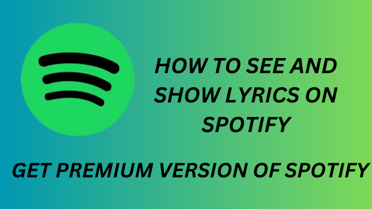 How To See lyrics on Spotify